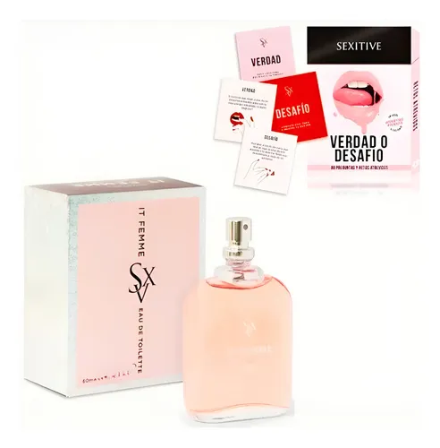 Perfume Mujer It Femme Floral+ Juego Verdad Desafio Regalo