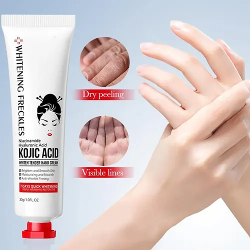 Crema De Manos Con Ácido Kójico, Niacinamida, Hialurónico, B