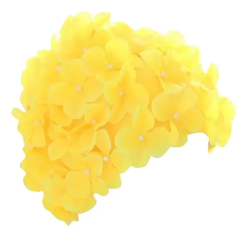 Gorro De Baño De Flores Gorros De Baño Suaves Amarillo