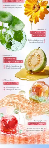 Set Hidratante Para El Cuidado De La Piel Con Niacinamida, E