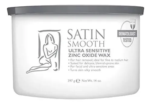 Cera Depilatoria Satin Smooth Con Zinc (oz) 400 G