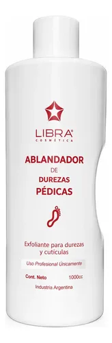 Libra Ablandador Pedico Para Durezas Y Cuticulas 1 litro