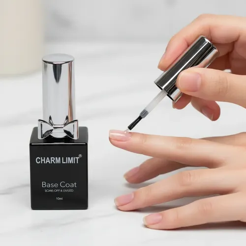 Base Coat Marca Charm Limit 10ml. Uñas Uv/led Aprobado Anmat