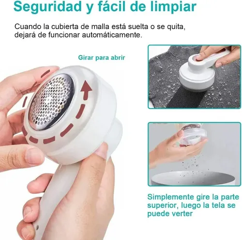 Depiladora Eléctrica Con 5 Cuchillas De Repuesto Y 1