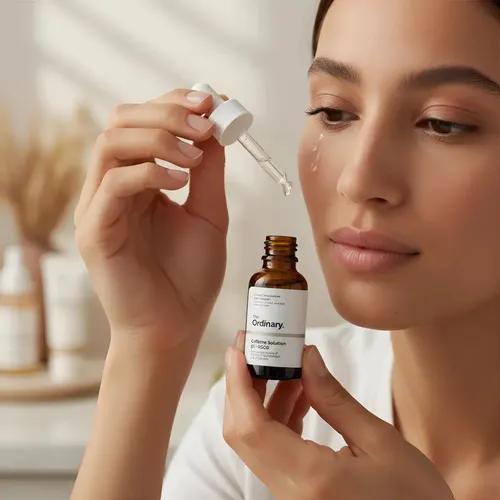 Sérum Caffeine Solution 5% + EGCG The Ordinary Eye Serum día/noche para todo tipo de piel de 30mL 30+ años Cafeina