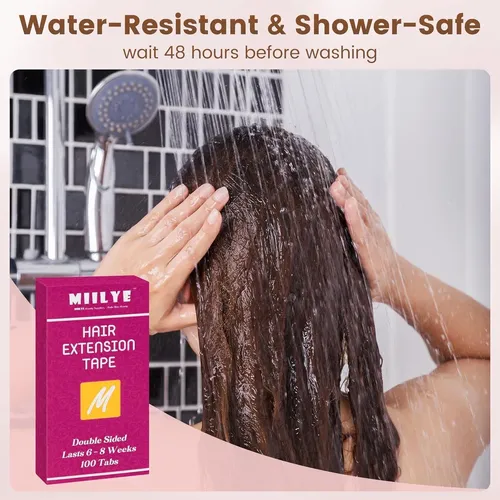 Cinta Para Extensiones Miilye 100 Pestañas, Doble Cara
