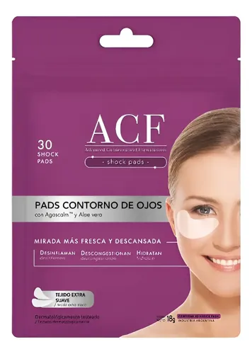 Acf Pads Contorno De Ojos Shock X 30 Un
