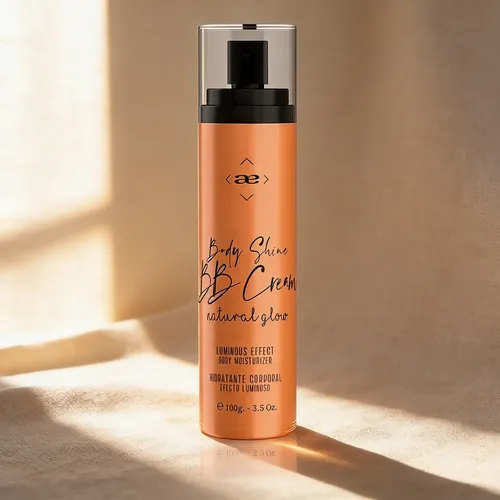 Body Shine Bb Cream Glow Iluminador Corporal Idraet Glitzy
