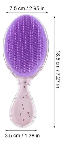 Cepillo Desenredante Para Cabello Con Dibujos Animados Para