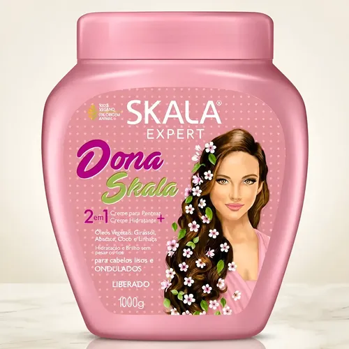 Skala Dona Tratamiento 2 En 1 Definicion Y Brillo 1000 Gr