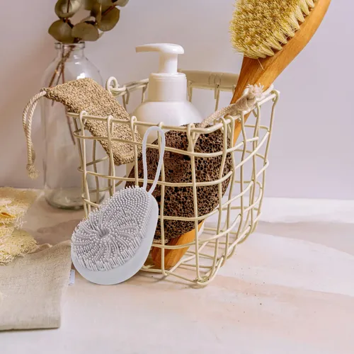 Exfoliante Corporal De Silicona Suave: Exfoliante Suave De C