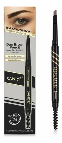 Saniye Lapiz Crayon Delineador Para Cejas Con Cepillo