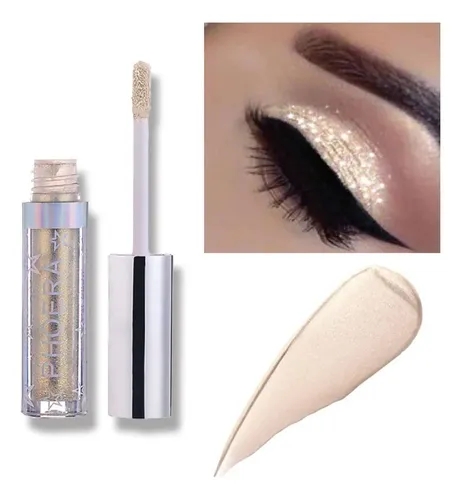 Sombra Líquida De Ojos 12 Colores Duradera Resistente Al