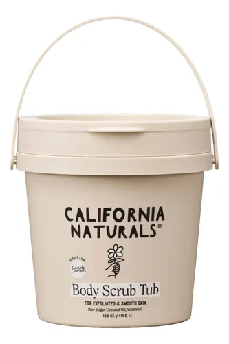 Exfoliante Corporal California Naturals Con Aceite De Coco 4
