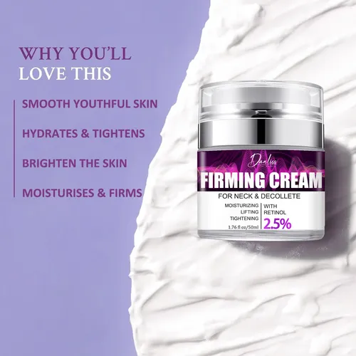 Crema Reafirmante Antiarrugas Para El Cuello, 50 G, Hidratan