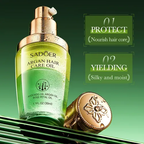 Sérum Capilar Sadoer Aceite De Argán Reparador 30ml