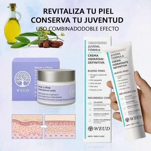 4pc Crema Antiedad Firmness,calma Hydration,barrera Cutánea