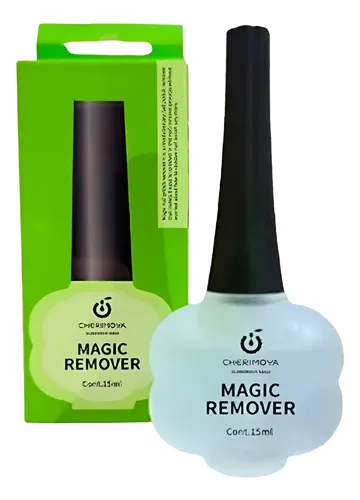 Gel Removedor Mágico Uñas Semipermanente Cherimoya 15ml X6un