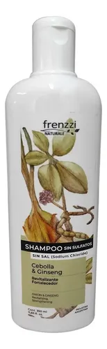Shampoo Frenzzi Cebolla Y Ginseng Sin Sulfatos Sin Sal 350ml
