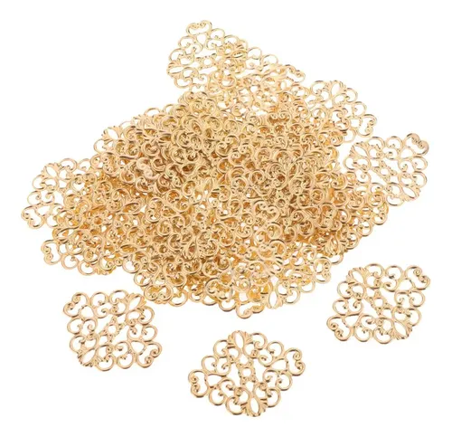 Accesorios Para El Cabello De Bricolaje Oro