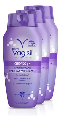 Pack Jabón Líquido Íntimo DermoVagisil Cuidado pH 3 Unidades