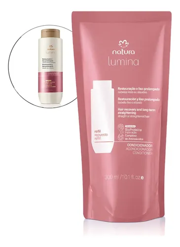 Refill Acondicionador Lumina Restauracion Y Liso Prolongado