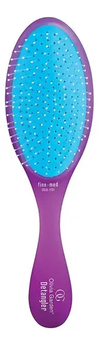 Cepillo Olivia Garden Og Detangler Purple Para Cabello Seco/