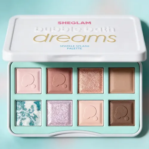 Sheglam Sparkle Splash Palette – Paleta De Sombras Agua