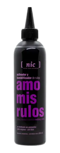 Nic Amo Mis Rulos Crema Vegana Para Rulos Y Blucles 285ml 3c