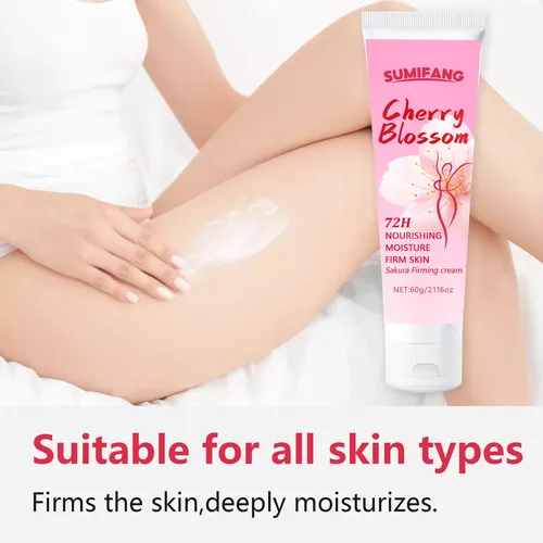 Crema Reafirmante De Cerezo, 72h Hidratación, Textura Ligera