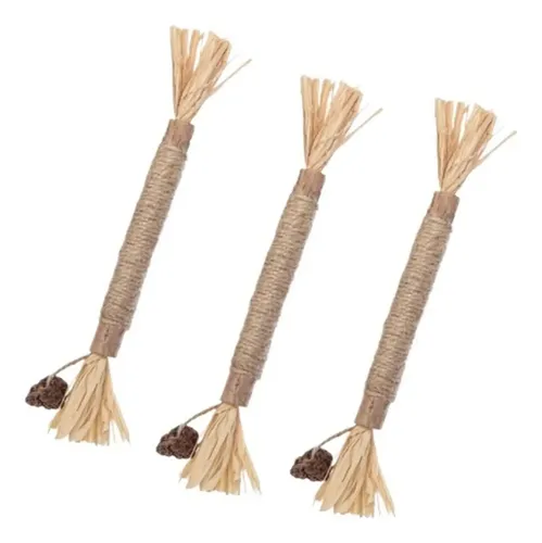 Palitos De Césped Dental Gatos Matatabi Natural Silvervine K