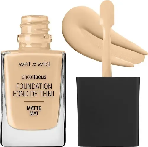 Wet n Wild Base de Maquillaje Mate Photo Focus Tono Buff Bisque