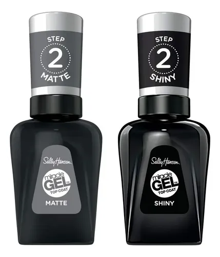 Miracle Gel Duo Sally Hansen Top Coat Brillante/mate