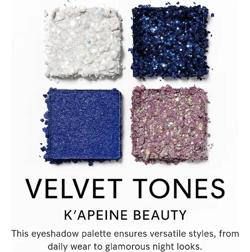 Paleta De Sombras Glitter Shine K’apeine 4 Colores