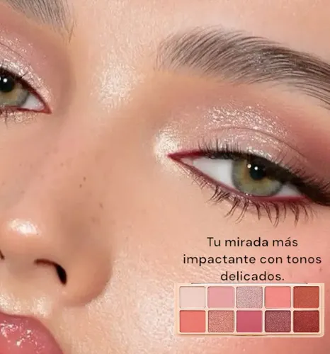 Kit Maquillaje Niña Adolescente Tono Suave E Intenso Make Up