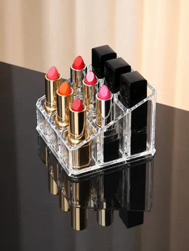 Organizadores Acrílico X2 Maquillaje Cosméticos Transparente