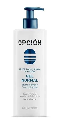 Gel Normal Opción Efecto Húmedo Fijación Natural X 660gr
