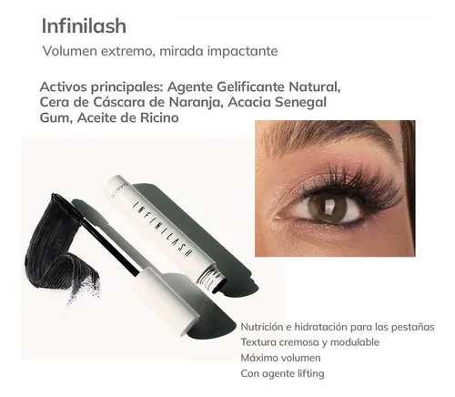 Infinilash Mascara Rimel Alargador Infinito Farmasi Color Negro