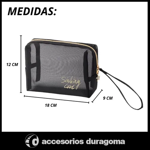 Pack X3 Organizador Cosmeticos Neceser Viaje Maquillaje