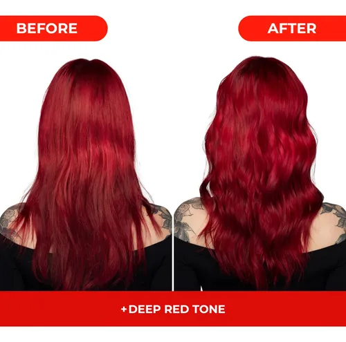 Mascarilla Tonificante Para Cabello Rojo Oscuro Naissant 10.