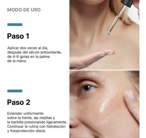 Skinceuticals – Dúo C.e. Ferulic + P-tiox 30ml Momento de aplicación Día Noche Tipo de piel Todo tipo de piel