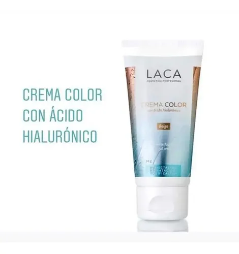 Crema Color Hidratante Con Ácido Hialurónico Laca