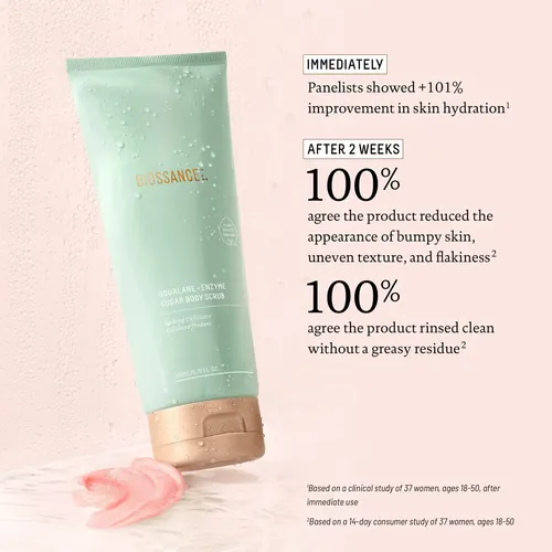 Exfoliante Corporal Biossance Squalane + Azúcar Enzimático 2