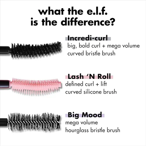 E.l.f. Cosmetics Máscara De Pestañas Incredi-curl