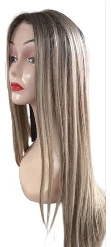 Peluca Hisan Rubia Imperceptible Lace Front 13 X6 Lacia