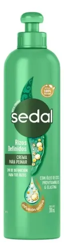 Sedal Crema Para Peinar Rizos Definidos X300ml