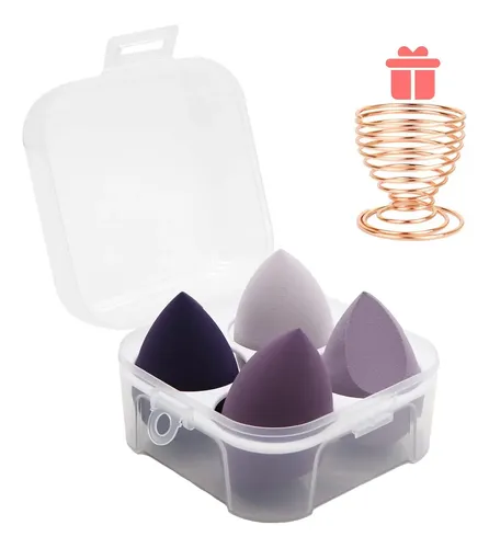 5 Pcs Makeup Sponges Blender Set – 4 Pcs Professional Beauty