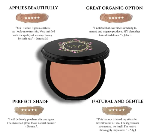 Bronzer Luxury De Sofia Cocoa Beach Hipoalergénico