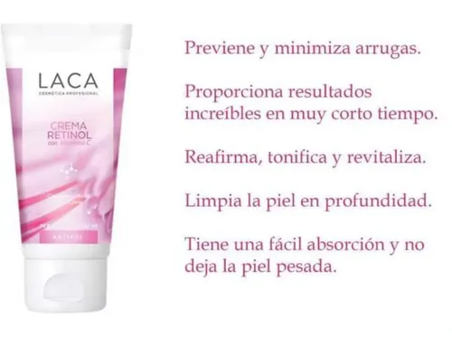Crema Retinol Con Vitamina C Antiage Laca