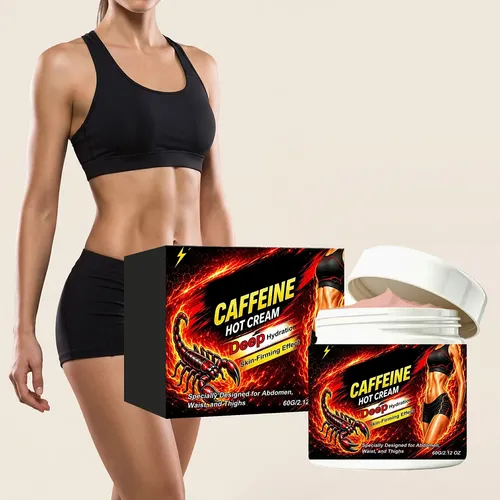 Crema Corporal Caliente Reafirmante Con Cafeína 60 G